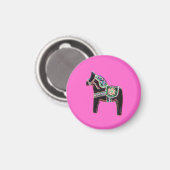 Neon Dala Magnet (Vorderseite/Rückseite)