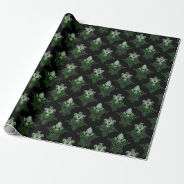 Neon-Damask-Muster Geschenkpapier