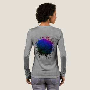 Neon-Dämmerung Tri-Blend Shirt