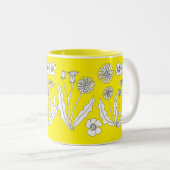 Neon Dandelion Tasse (VorderseiteRechts)