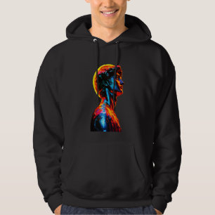 Neon-David-Statue Hoodie