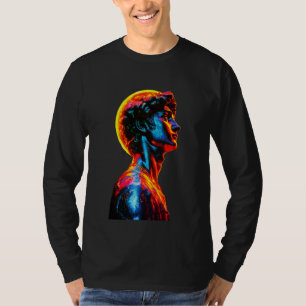 Neon-David-Statue T-Shirt