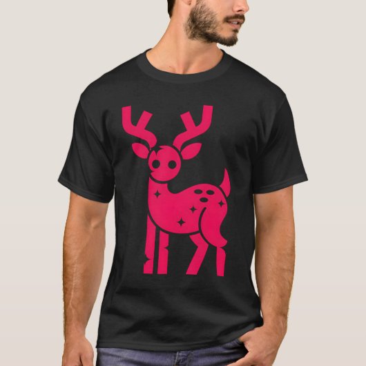 Neon Deer T-Shirt (Vorderseite)