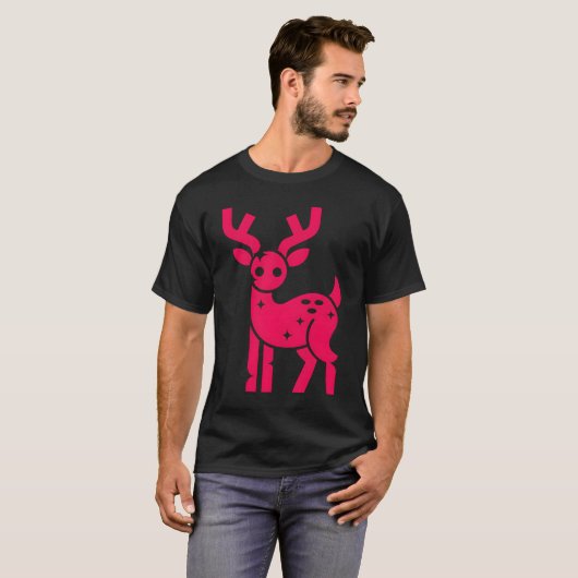 Neon Deer T-Shirt (Vorne ganz)