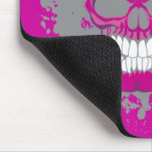 Neon Demon Skull Mousepad (Ecke)