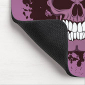 Neon Demon Skull Mousepad (Ecke)