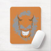 Neon Demon Skull Mousepad (Mit Mouse)