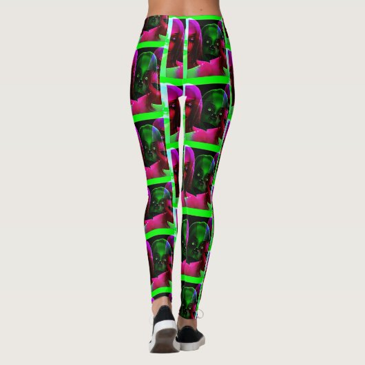 Neon Demons Leggings (Rückseite)