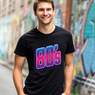 Neon der 80 T-Shirt