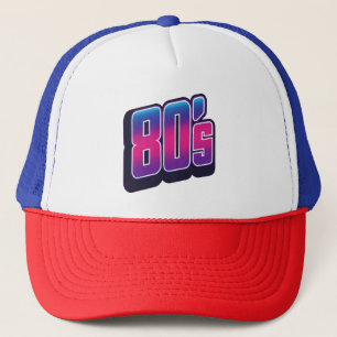 Neon der 80 truckerkappe