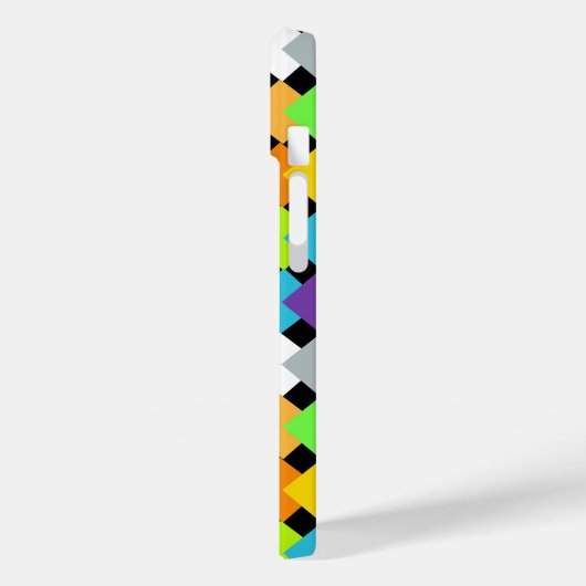 Neon Diamonds Case-Mate iPhone Hülle (Rückseite / Links)