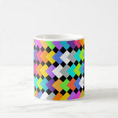 Neon Diamonds Coffee Tasse (Mittel)