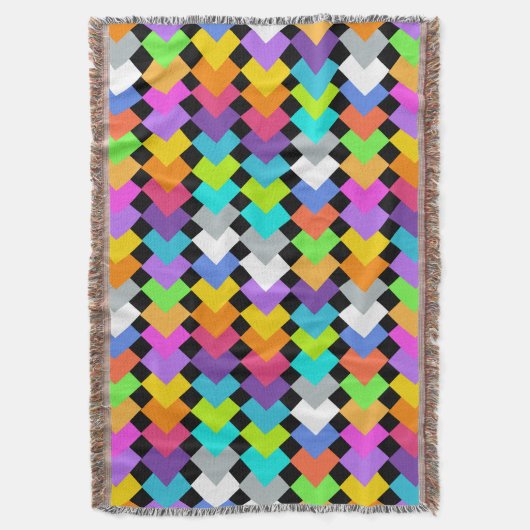 Neon Diamonds Decke (Vorderseite Vertikal)