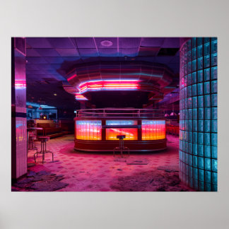 Neon-Diner Poster