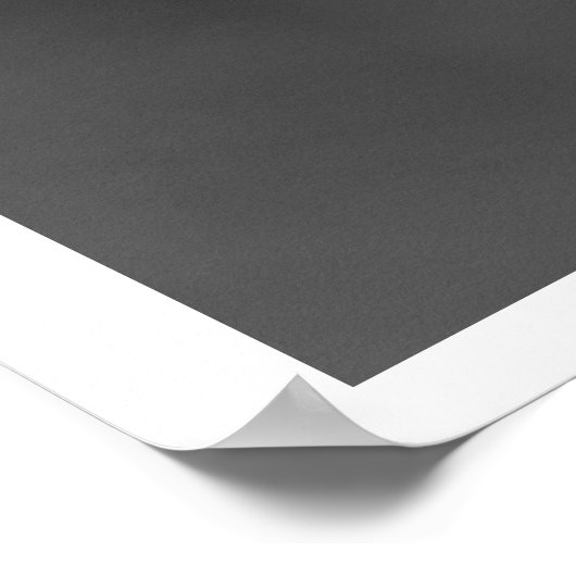 Neon Diner Sign Poster (Ecke)