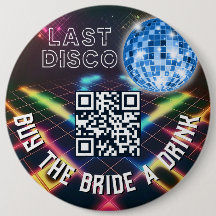 Neon Disco Bachelorette kaufen Sie die Braut ein G