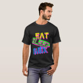 Neon DJ t Shirt | Speiseschlafmischung (Vorne ganz)