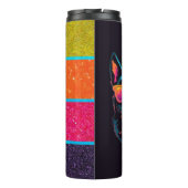 Neon Dog | IMITATE GLITZER Thermosbecher (Rückseite)