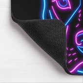 Neon Dog Mousepad (Ecke)