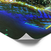 Neon Dog Poster (Ecke)