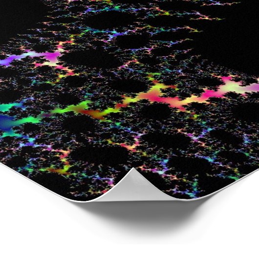 Neon Doily Poster (Ecke)