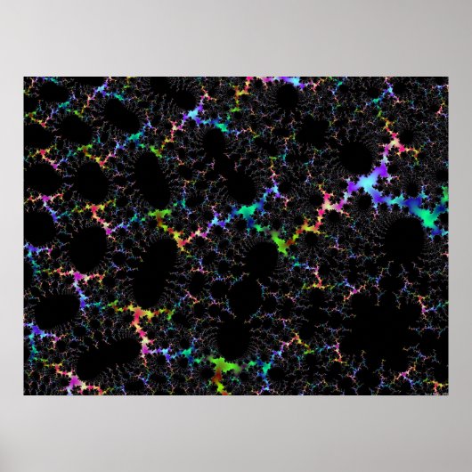 Neon Doily Poster (Vorne)