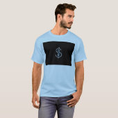 Neon-Dollar-Zeichen T-Shirt (Vorne ganz)