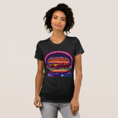 Neon-Doppelburger T-Shirt (Vorne ganz)