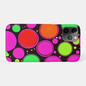 Neon Dot Party Case-Mate iPhone Hülle (Rückseite (Horizontal))