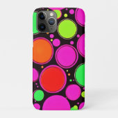 Neon Dot Party Case-Mate iPhone Hülle (Rückseite)
