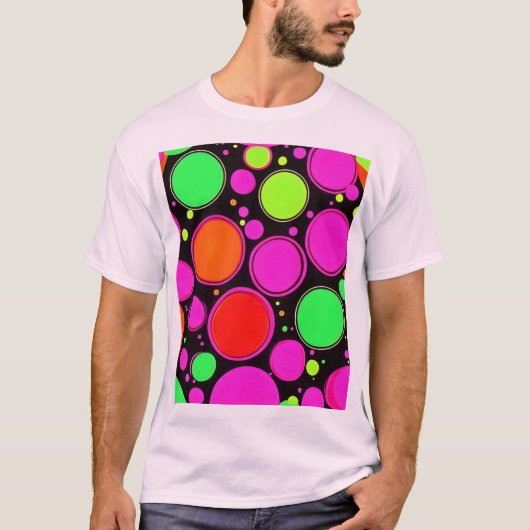 Neon Dot Party T-Shirt (Vorderseite)