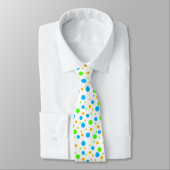 Neon Dots Krawatte (Gebunden)