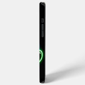 Neon Dows Monogramm iPhone Hülle (Linke Seite)