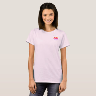 Neon-Drache Frauen hellrosa T-Shirt-Tasche T-Shirt