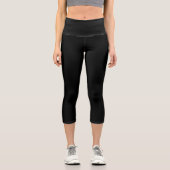 Neon Dragon Black Capri Hose (Vorderseite)
