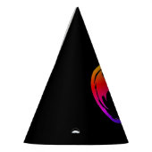 Neon Dragon Black Party Hats Partyhütchen (Links)