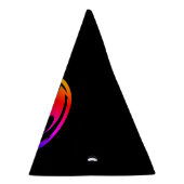 Neon Dragon Black Party Hats Partyhütchen (Rechts)