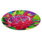 Neon Dragon Fruit Splendor Schneidebrett (Ecke)
