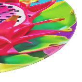 Neon Dragon Fruit Splendor Schneidebrett (Ecke)