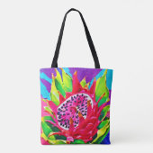 Neon Dragon Fruit Splendor Tasche (Rückseite)