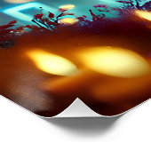  neon dragon trainer poster (Ecke)