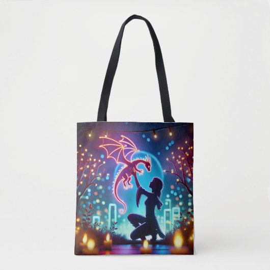  neon dragon trainer tasche (Vorderseite)