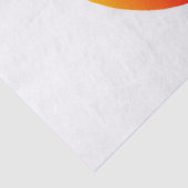 Neon Dragon weißes Papiertuch groß Seidenpapier (Detail)