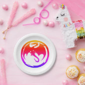 Neon Dragon White Paper Teller (Party)
