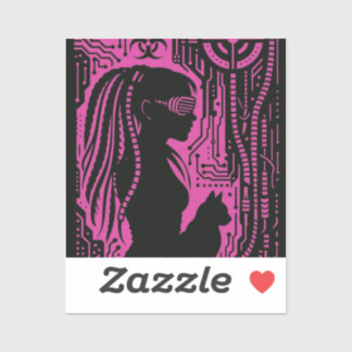 Neon Dread Protocol Aufkleber