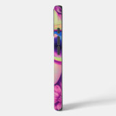 Neon Dream Girl mit BläserSonnenbrille Case-Mate iPhone Hülle (Rückseite / Links)