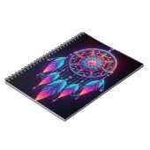 Neon Dreamcatcher Notizblock (Linke Seite)