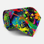 Neon Dreams CBDOilPrincess Krawatte (Gerollt)