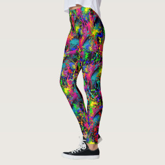 Neon Dreams CBDOilPrincess Leggings