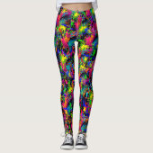 Neon Dreams CBDOilPrincess Leggings (Vorderseite)